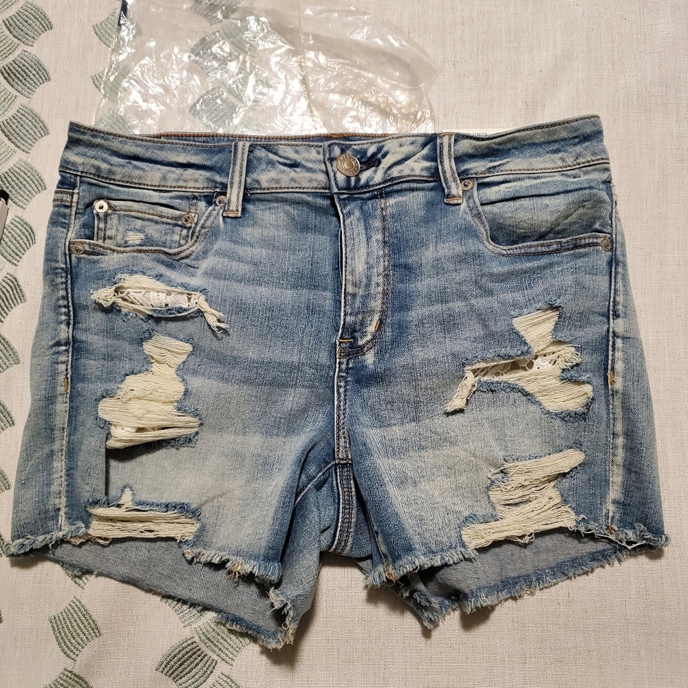 American Eagle Jean Shorts Size 14
